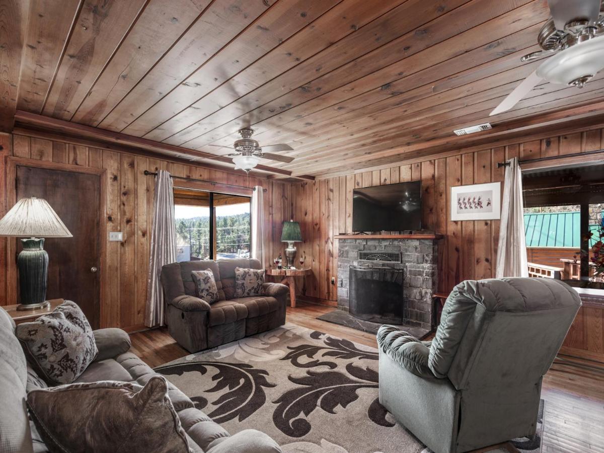 Alpine Cabin, 3 Bedrooms, Deck, Sleeps 8 Руидозо Экстерьер фото